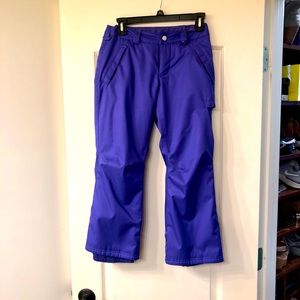 Burton DryRide girls ski pants Small 7/8